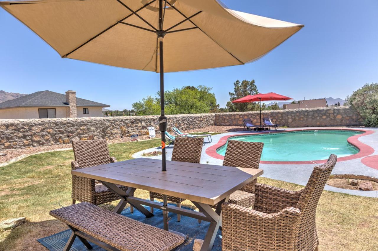 Home With Mountain View/Pool/Tub El Paso Exterior photo